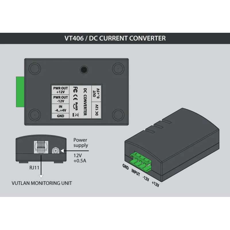 VT406 DC Current converter
