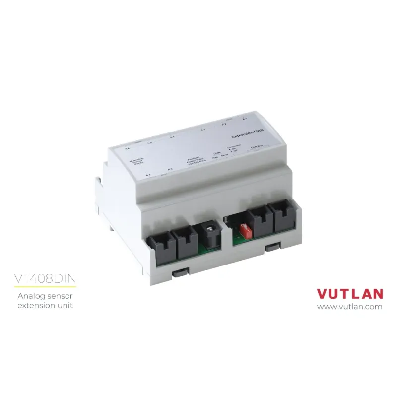 VT408D DIN rail sensor extension unit