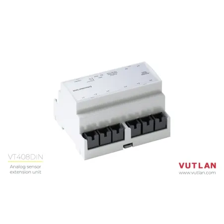 VT408D DIN rail sensor extension unit