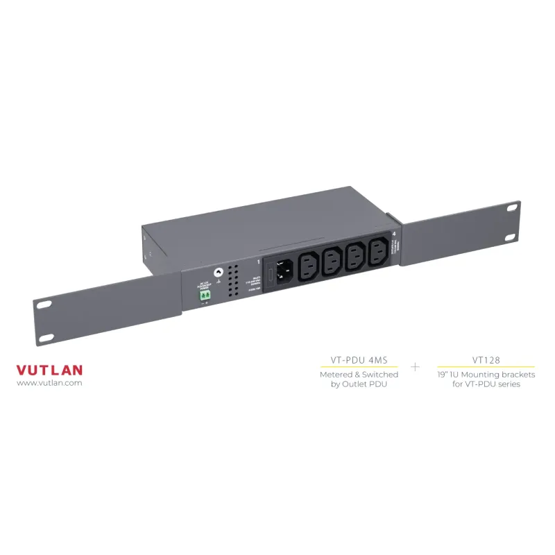 VT-PDU 4MS Switched & Metered-by-outlet PDU