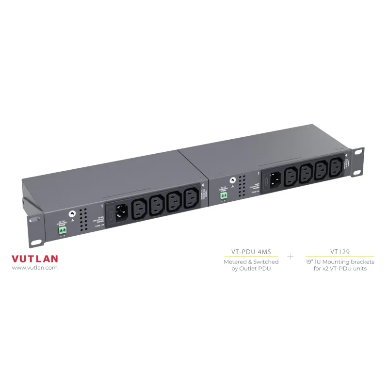 VT-PDU 4MS Switched & Metered-by-outlet PDU