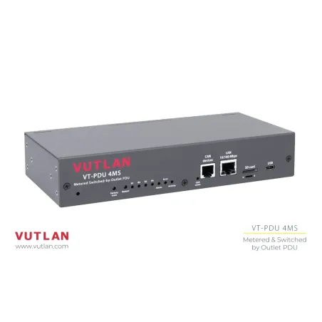 VT-PDU 4MS Switched & Metered-by-outlet PDU