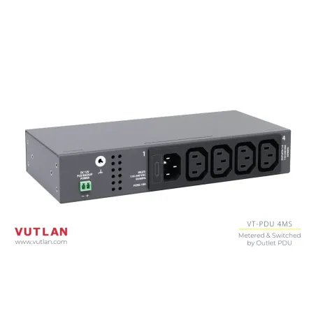VT-PDU 4MS Switched & Metered-by-outlet PDU
