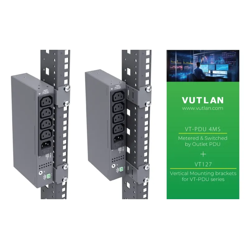 VT-PDU 4MS Switched & Metered-by-outlet PDU