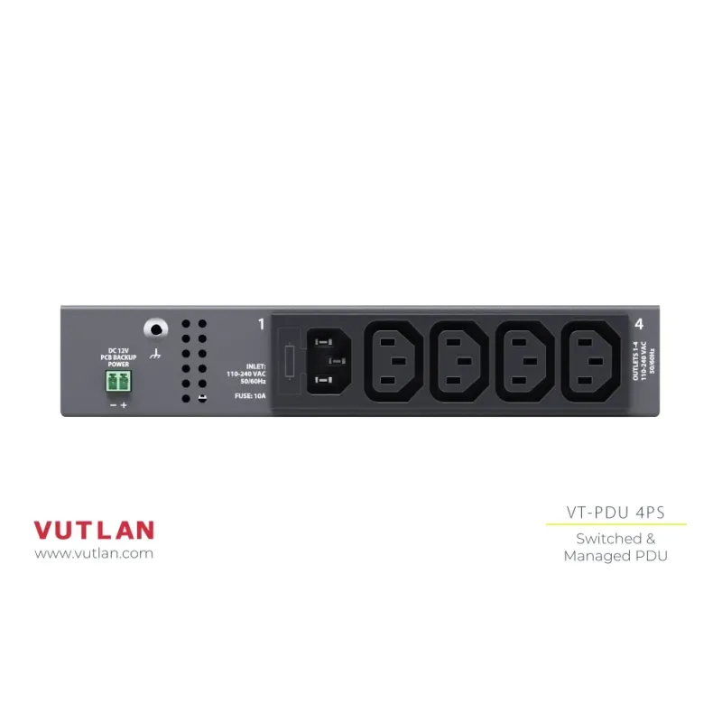 VT-PDU 4PS Switched and Managed PDU
