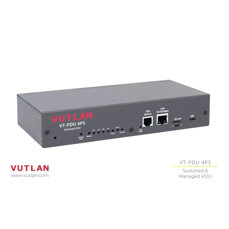VT-PDU 4PS Switched and Managed PDU