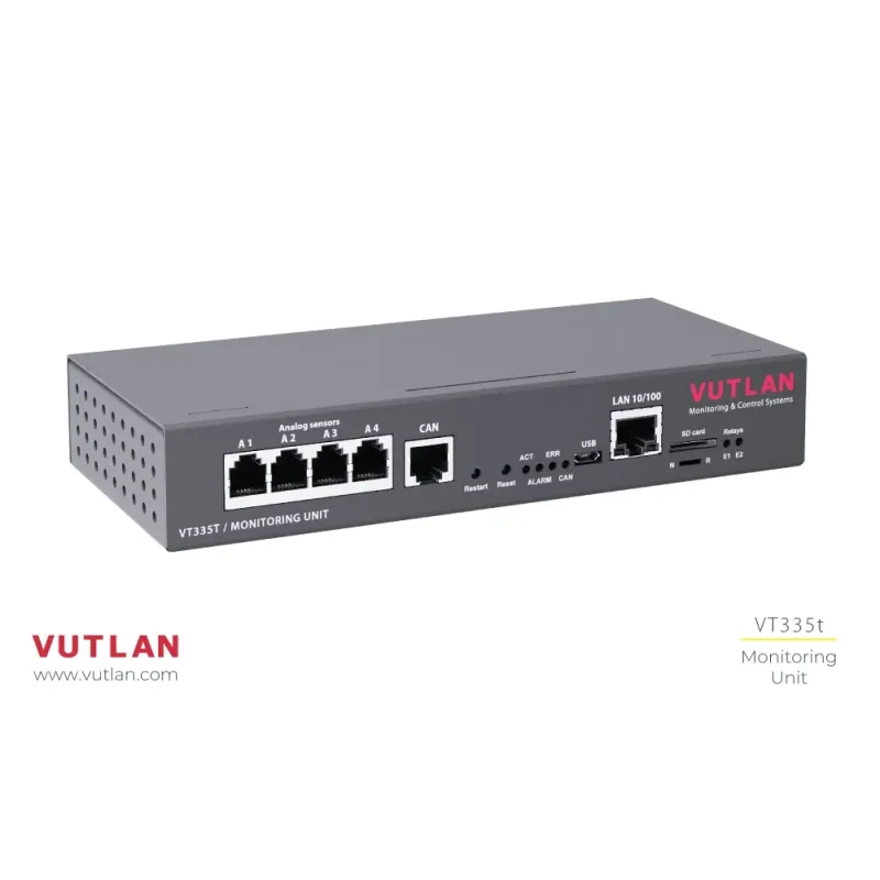 VT335t | Monitoring unit for small IT rooms