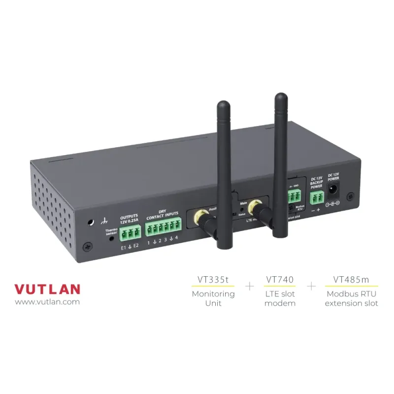 VT335t | Monitoring unit for small IT rooms
