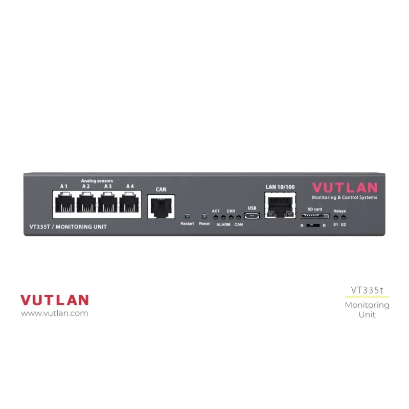 VT335t | Monitoring unit for small IT rooms