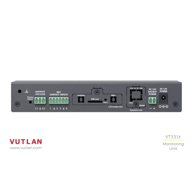 VT335t | Monitoring unit for small IT rooms