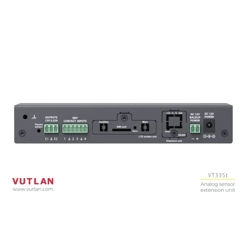 VT335t | Monitoring system for small IT rooms