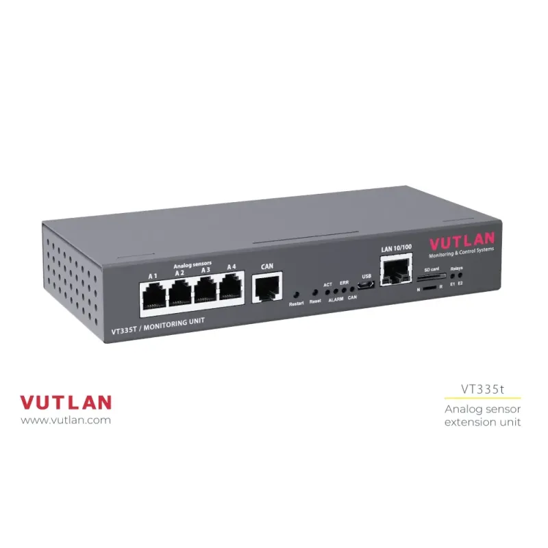 VT335t | Monitoring system for small IT rooms