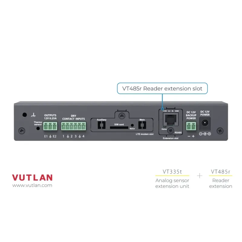 VT335t | Monitoring system for small IT rooms
