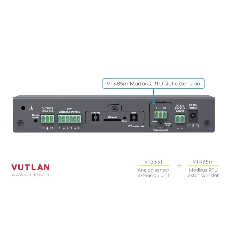 VT335t | Monitoring system for small IT rooms