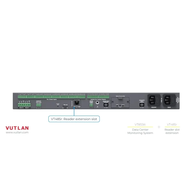 VT855t | Data Center Monitoring unit for Big Data centers
