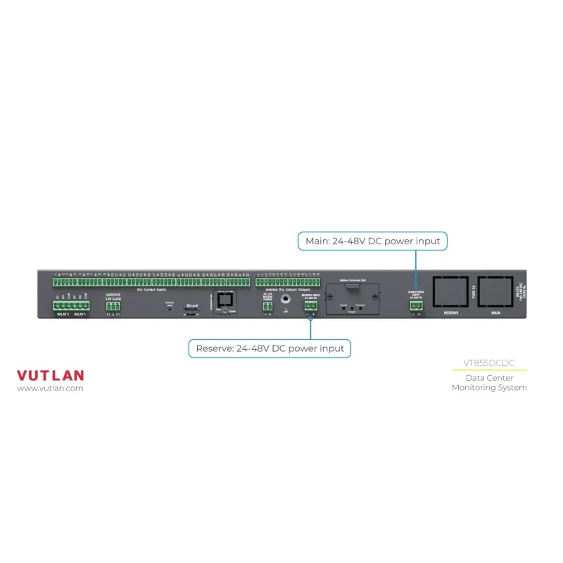 VT855t | Data Center Monitoring unit for Big Data centers