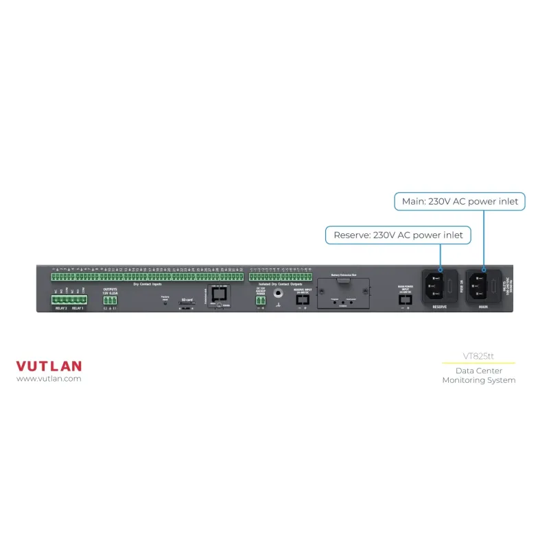 VT855t | Data Center Monitoring unit for Big Data centers