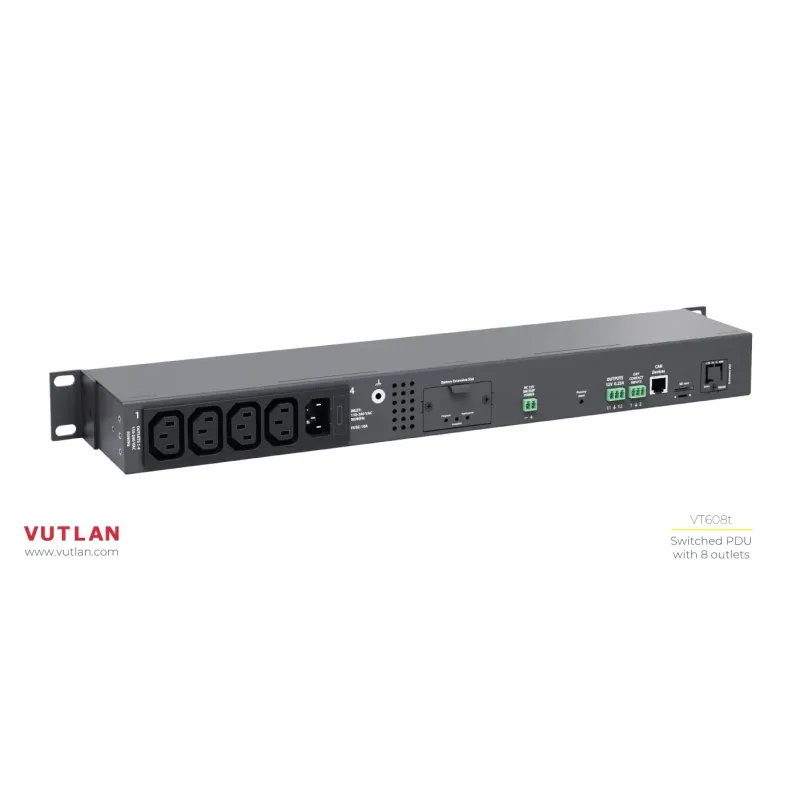 VT604 Switched PDU with 4 outlets