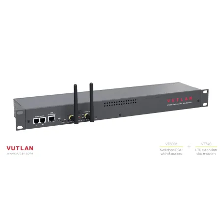 VT608 | Switched gigabit PDU with 8 outlets