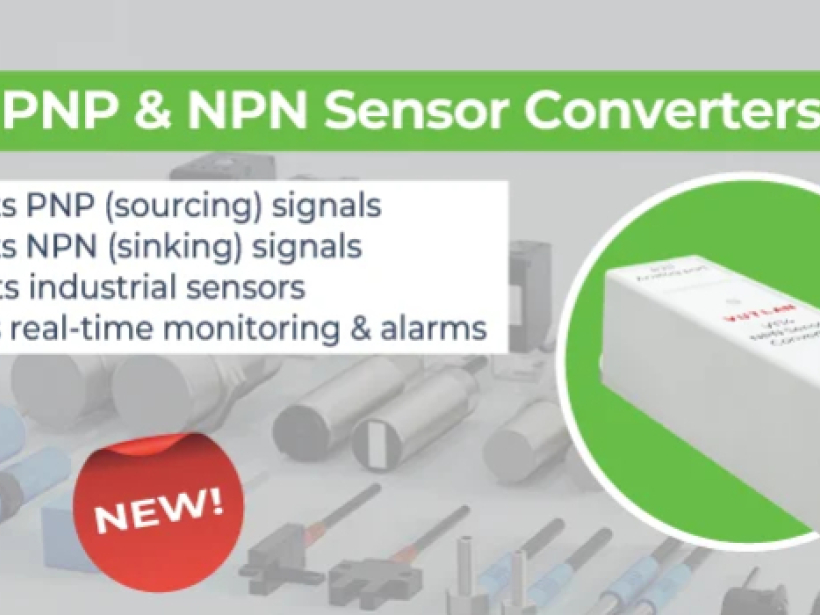 New Sensor: VT14 PNP and VT14 NPN Sensor Converters